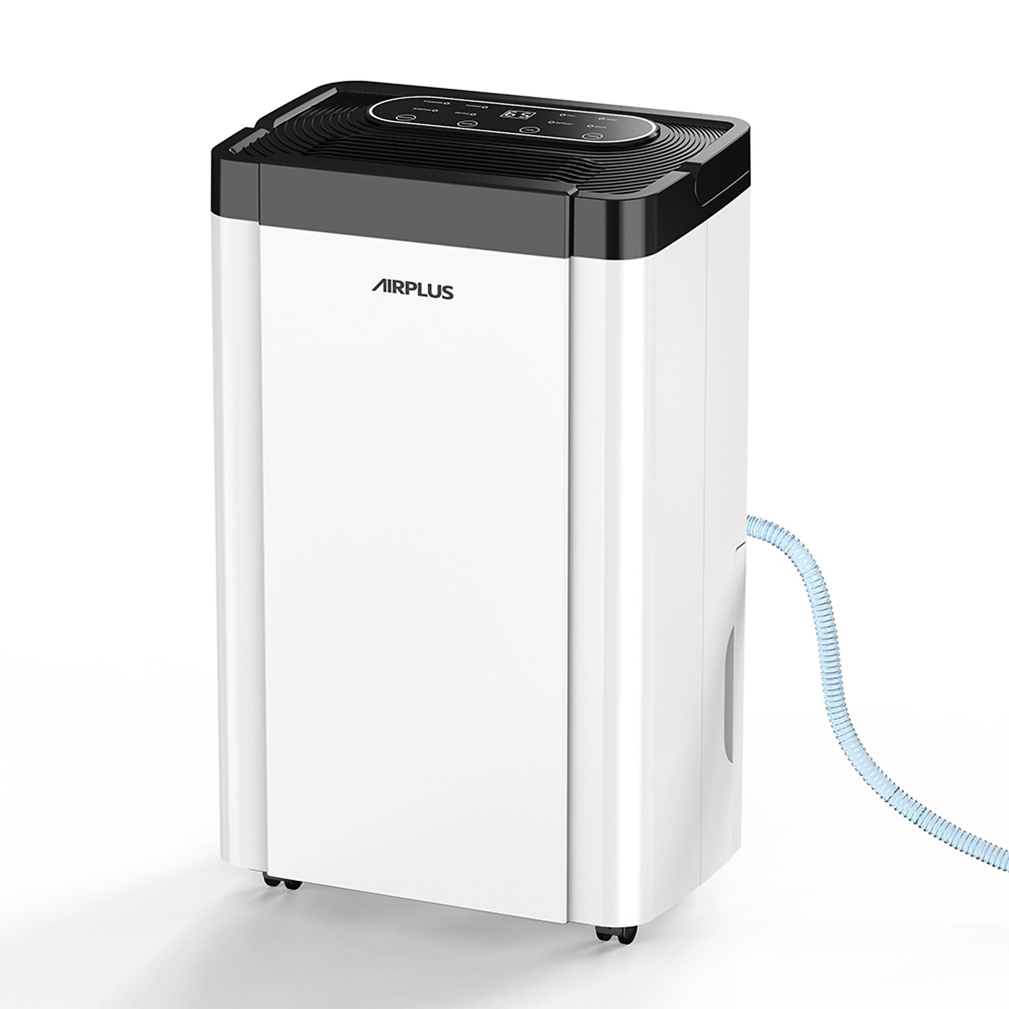 EdenDirect 48 pt. 4,500 sq. ft. Dehumidifier for Home in White with Drain Hose, Bucket for Basement, with Sleep Mode, 24H Timer